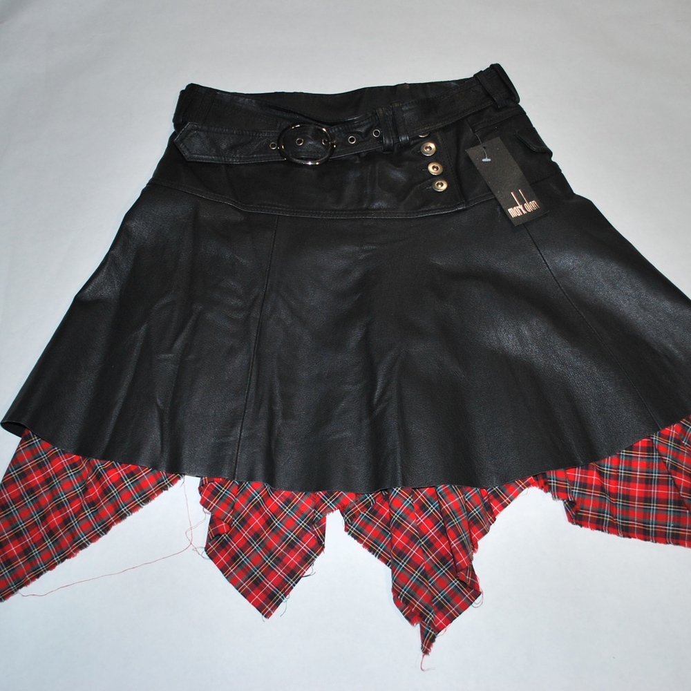 Mark Alan Women's Skirt 100% Genuine Leather New